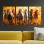 7 Horses Wall Art - Vastu & Feng Shui Decor