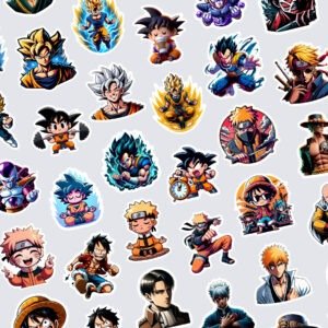 Otaku Sticker Pack - 30 Anime Themed Stickers