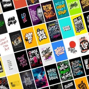 54 Motivational Quote Posters - Aesthetic & Thought-Provoking Designs