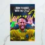 Neymar Jr Soccer Player Poster (Single)