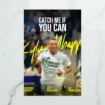 Kylian Mbappe Soccer Player Poster (Single)